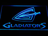 FREE Cleveland Gladiators LED Sign - Blue - TheLedHeroes
