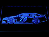 Martin Truex Jr. 2 LED Neon Sign USB - Blue - TheLedHeroes