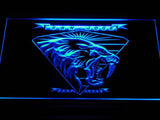 San Jose SaberCats LED Neon Sign USB - Blue - TheLedHeroes