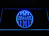 Hellas Verona F.C. LED Neon Sign Electrical - Blue - TheLedHeroes
