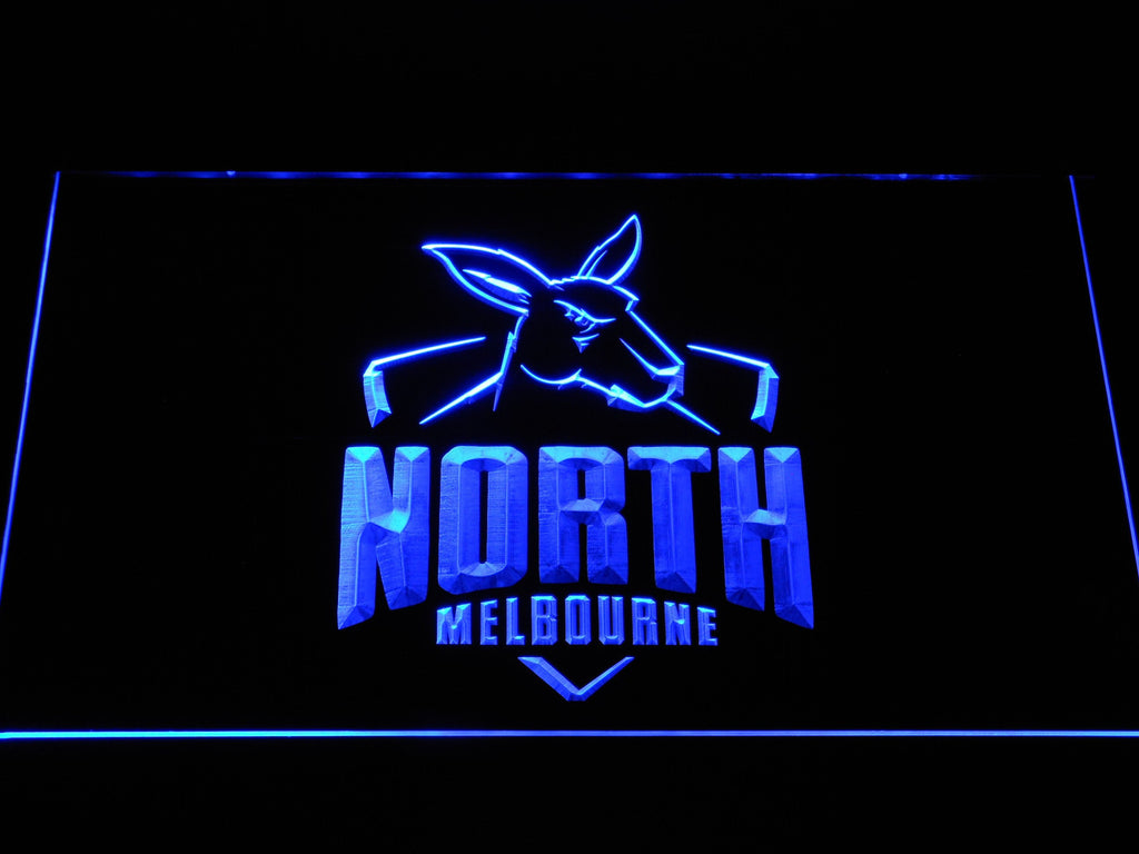 North Melbourne Football Club LED Neon Sign USB - Blue - TheLedHeroes