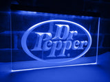 Dr Pepper LED Neon Sign Electrical - Blue - TheLedHeroes