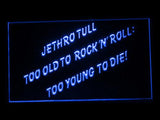 Jethro Tull (2) LED Neon Sign Electrical - Blue - TheLedHeroes