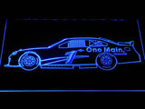 Elliott Sadler LED Neon Sign Electrical - Blue - TheLedHeroes