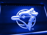 Toronto Blue Jays (7) LED Neon Sign Electrical - Blue - TheLedHeroes