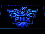 Phoenix Suns 2 LED Neon Sign Electrical - Blue - TheLedHeroes