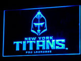 New York Titans LED Neon Sign USB - Blue - TheLedHeroes