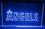Los Angeles Angels LED Neon Sign Electrical - Blue - TheLedHeroes