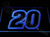 Matt Kenseth LED Neon Sign Electrical - Blue - TheLedHeroes