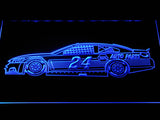 Chase Elliott 2 LED Neon Sign USB - Blue - TheLedHeroes