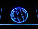 Boston Celtics 2 LED Neon Sign USB - Blue - TheLedHeroes