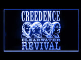 Creedence Clearwater Revival LED Neon Sign USB - Blue - TheLedHeroes