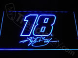 Kyle Busch LED Neon Sign Electrical - Blue - TheLedHeroes