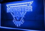 Monster Jam LED Neon Sign USB - Blue - TheLedHeroes