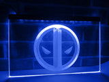 FREE DEADPOOL LED Sign - Blue - TheLedHeroes