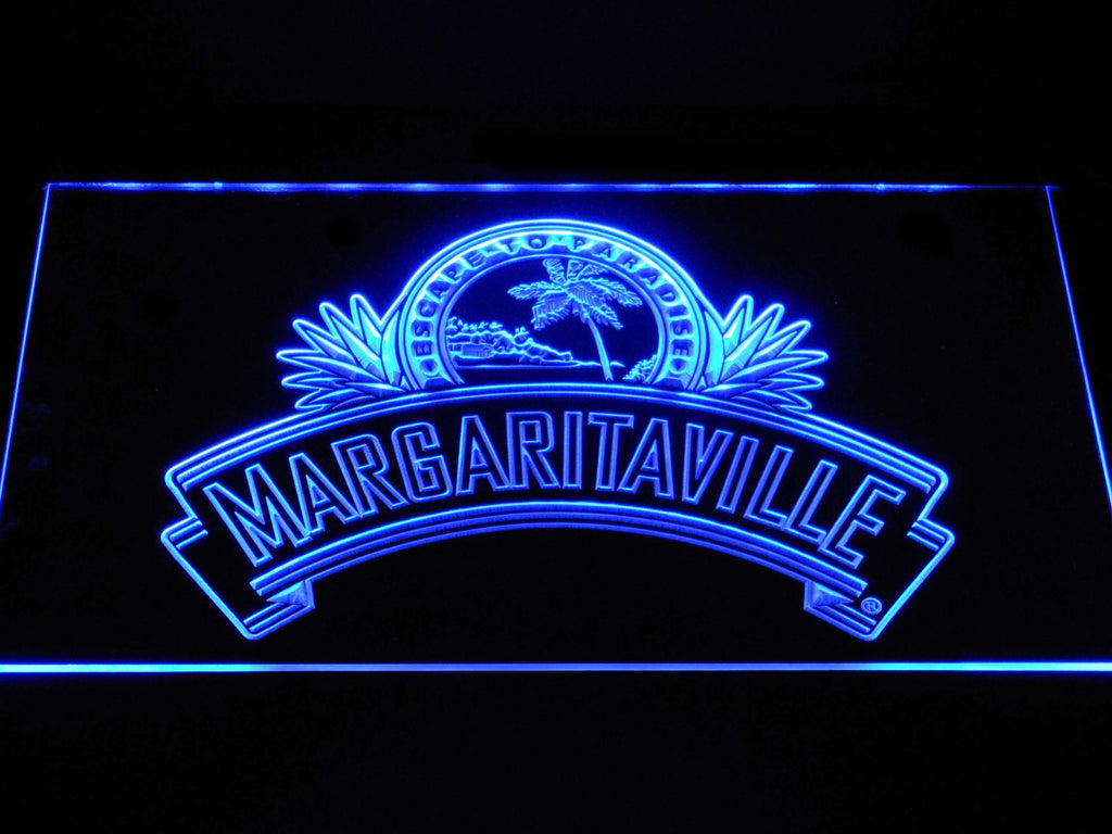 Margaritaville LED Neon Sign USB - Blue - TheLedHeroes