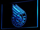 Rochester Knighthawks LED Neon Sign USB - Blue - TheLedHeroes