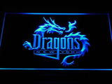 New York Dragons LED Neon Sign USB - Blue - TheLedHeroes