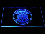 FREE Harley Davidson Badge LED Sign - Blue - TheLedHeroes