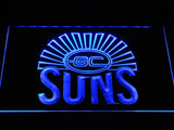 Gold Coast Football Club LED Neon Sign Electrical - Blue - TheLedHeroes