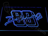 Dale Earnhardt Jr. LED Neon Sign Electrical - Blue - TheLedHeroes