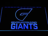 Greater Western Sydney Giants LED Neon Sign USB - Blue - TheLedHeroes