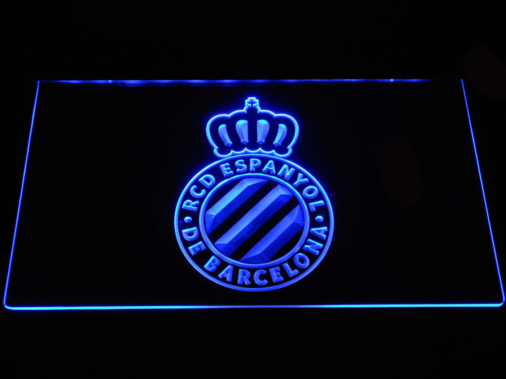 FREE RCD Espanyol LED Sign - Blue - TheLedHeroes