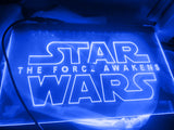 FREE Star Wars The Force Awakens LED Sign - Blue - TheLedHeroes