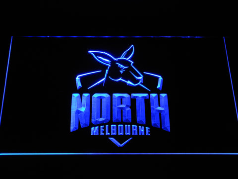 North Melbourne Football Club LED Neon Sign Electrical - Blue - TheLedHeroes