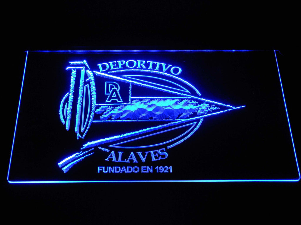 Deportivo Alave?𳠌ED Neon Sign Electrical - Blue - TheLedHeroes