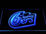 Sydney Sixers LED Neon Sign USB - Blue - TheLedHeroes