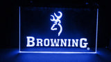 Browning Firearms LED Neon Sign USB - Blue - TheLedHeroes
