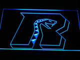 Arizona Rattlers LED Neon Sign USB - Blue - TheLedHeroes