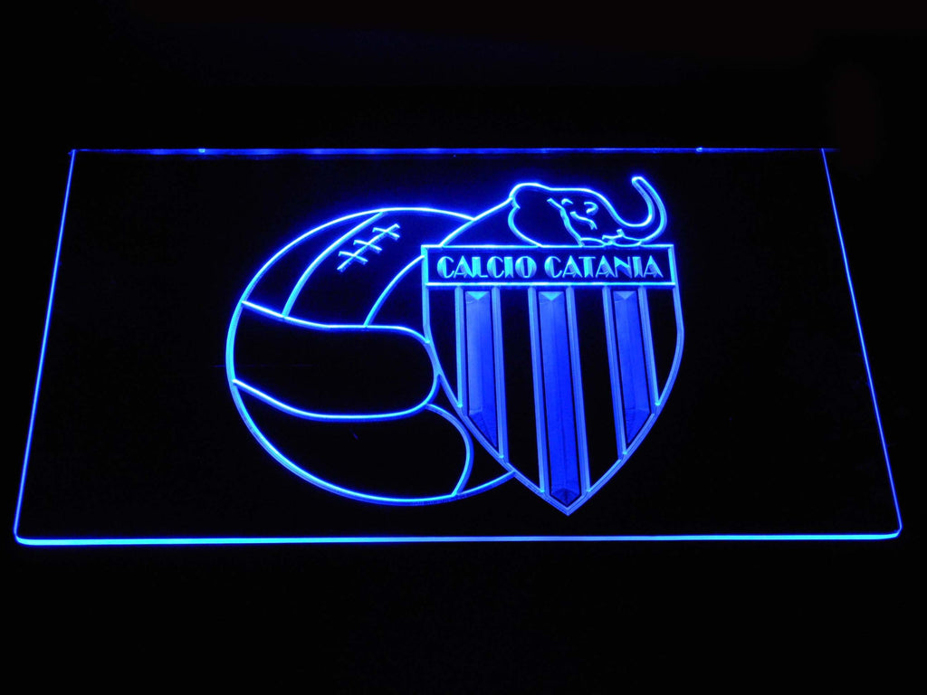 Calcio Catania LED Neon Sign Electrical - Blue - TheLedHeroes