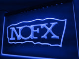 NOFX LED Neon Sign Electrical - Blue - TheLedHeroes