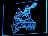 Calgary Roughnecks LED Neon Sign Electrical - Blue - TheLedHeroes