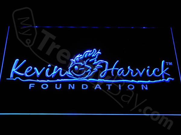 Kevin Harvick 2 LED Neon Sign Electrical - Blue - TheLedHeroes