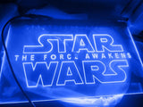 Star Wars The Force Awakens LED Neon Sign Electrical - Blue - TheLedHeroes
