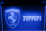 FREE Ferrari LED Sign - Blue - TheLedHeroes
