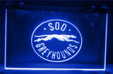 Soo Greyhound LED Neon Sign Electrical - Blue - TheLedHeroes