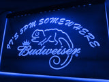 FREE Budweiser Chameleon It's 5pm Somewhere LED Sign - Blue - TheLedHeroes