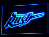 Edmonton Rush LED Neon Sign USB - Blue - TheLedHeroes