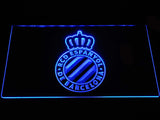 RCD Espanyol LED Neon Sign USB - Blue - TheLedHeroes