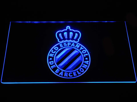 RCD Espanyol LED Neon Sign USB - Blue - TheLedHeroes