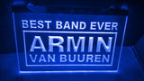 Armin Van Buuren Best Band Ever LED Neon Sign USB - Blue - TheLedHeroes