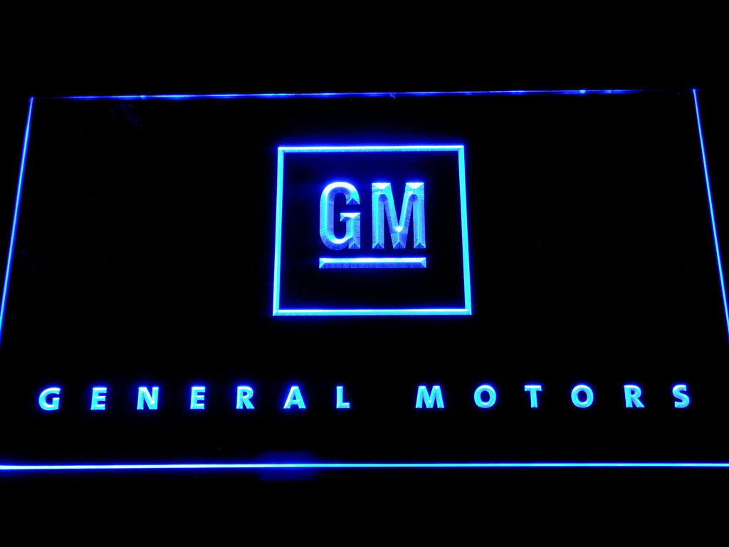 General Motors LED Neon Sign USB - Normal Size (12x8in) - TheLedHeroes