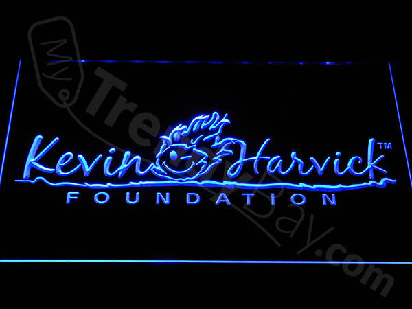Kevin Harvick 2 LED Sign - Blue - TheLedHeroes