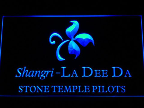 Stone Temple Pilots LED Neon Sign USB - Blue - TheLedHeroes