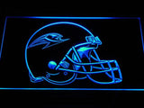 Los Angeles Avengers Helmet LED Neon Sign USB - Blue - TheLedHeroes