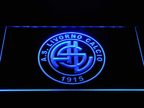 A.S. Livorno Calcio LED Sign - Blue - TheLedHeroes